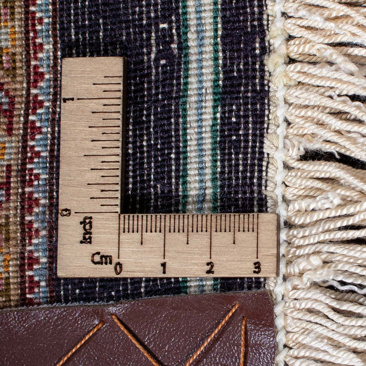 Persisk matta - Tabriz - 298 x 198 cm - ljusbrun