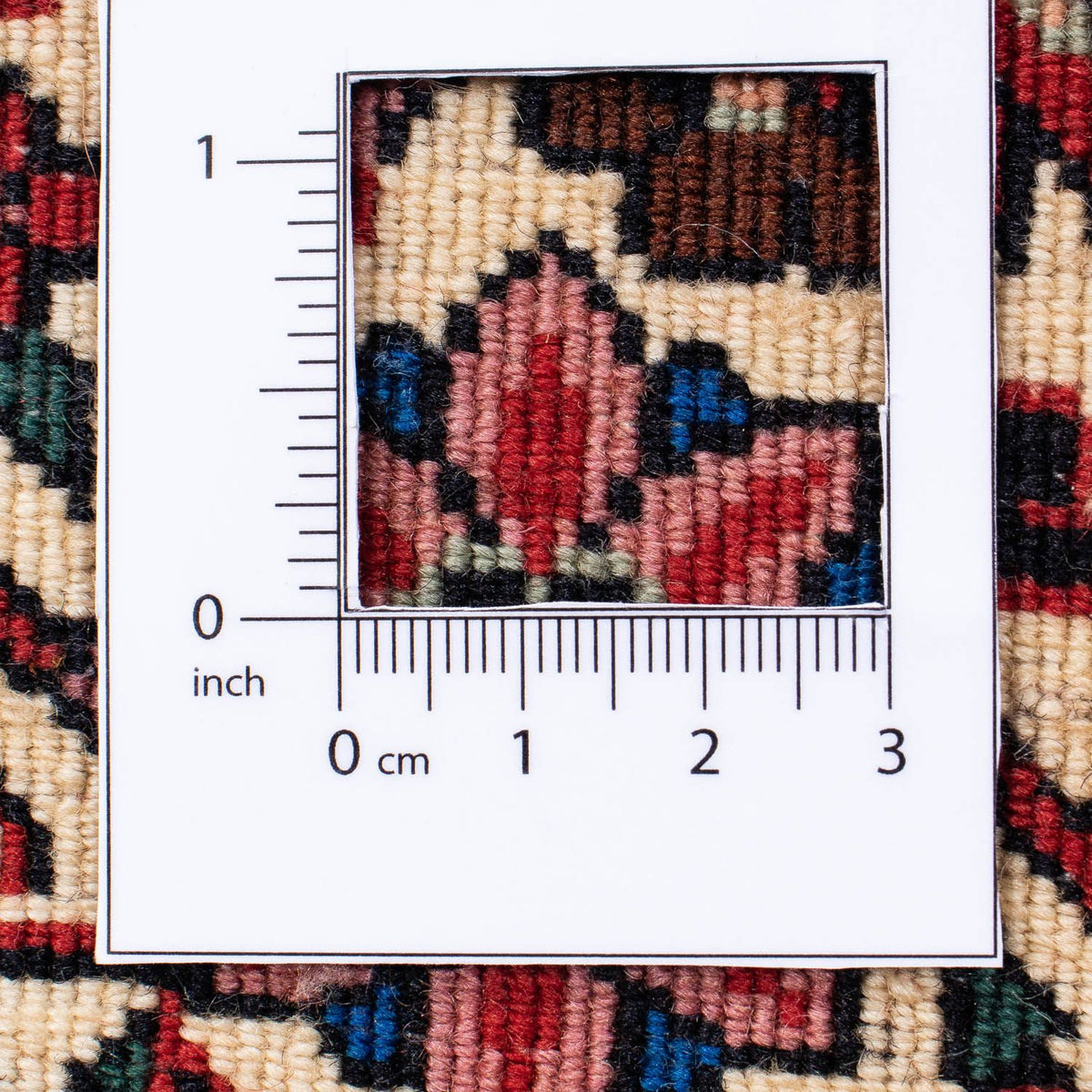 Persisk matta - Bijar - 248 x 174 cm - röd