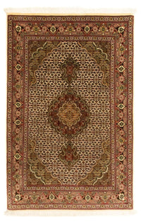Persisk matta - Tabriz - Royal - 124 x 83 cm - beige