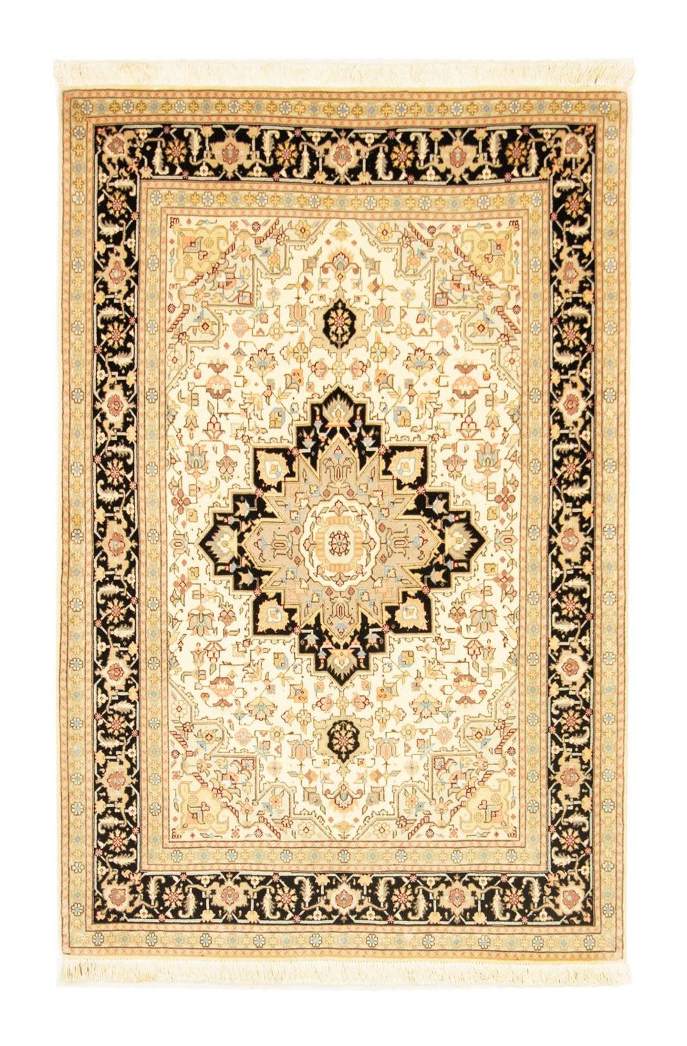 Persisk matta - Tabriz - Royal - 156 x 104 cm - beige