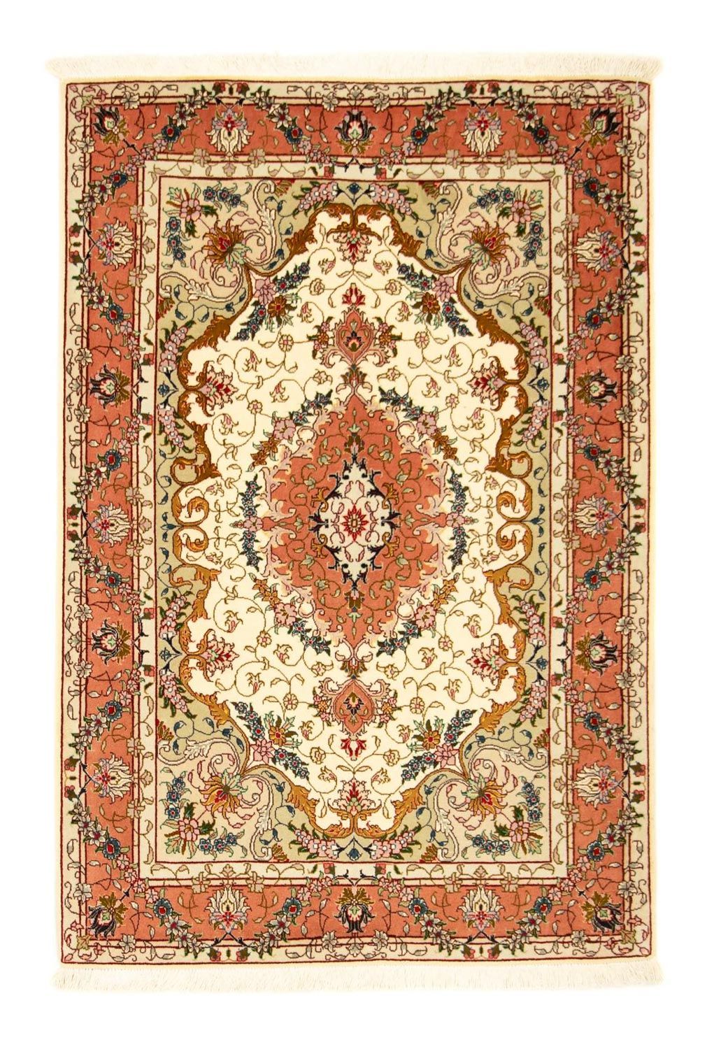 Persisk matta - Tabriz - Royal - 153 x 103 cm - beige