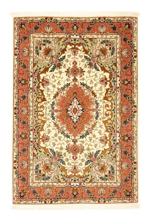 Persisk matta - Tabriz - Royal - 153 x 103 cm - beige