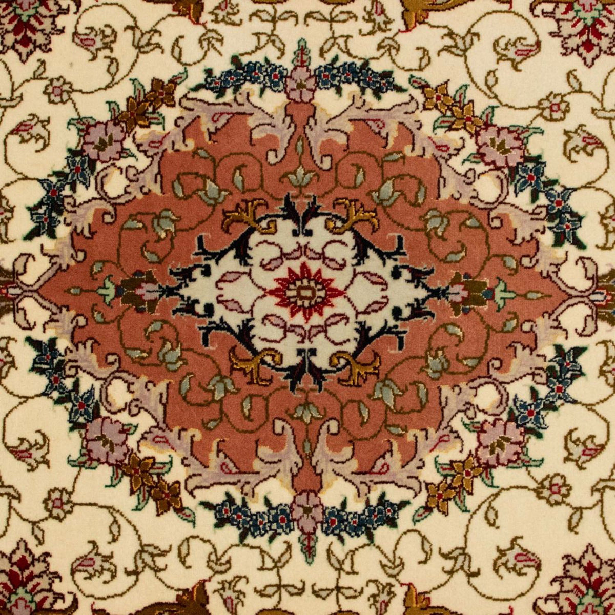 Persisk matta - Tabriz - Royal - 153 x 103 cm - beige