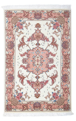 Persisk matta - Tabriz - Royal - 94 x 59 cm - beige