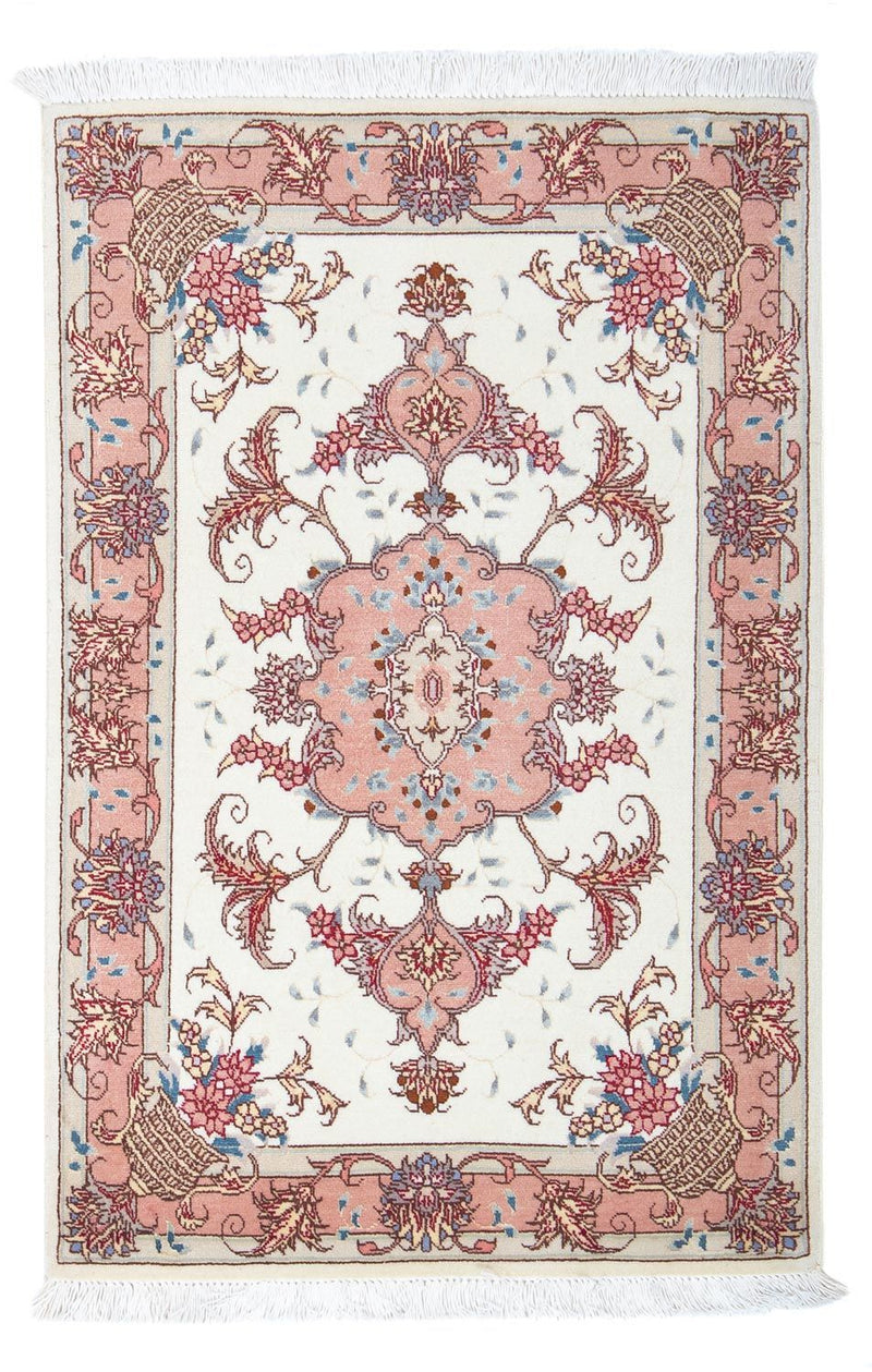 Persisk matta - Tabriz - Royal - 94 x 59 cm - beige
