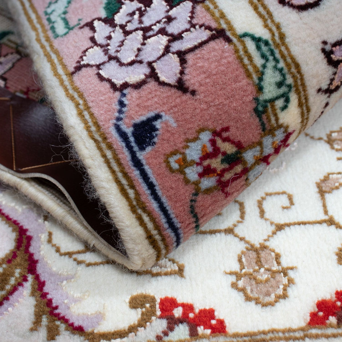 Persisk matta - Tabriz - Royal - 94 x 61 cm - beige