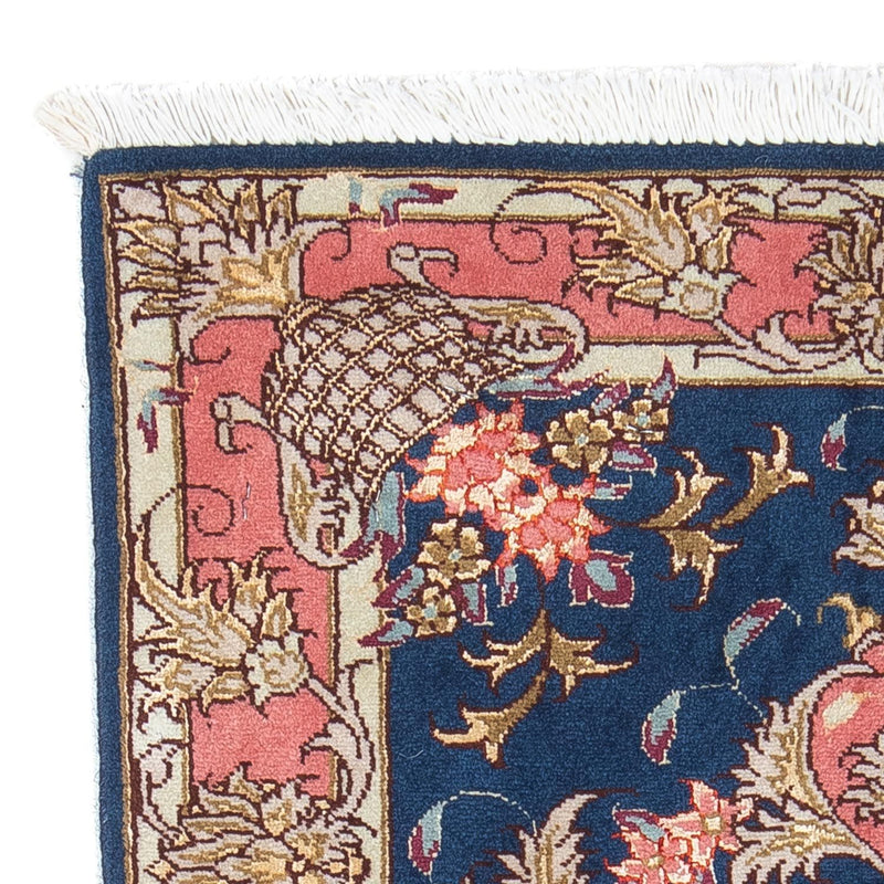 Persisk matta - Tabriz - Royal - 82 x 58 cm - mörkblå