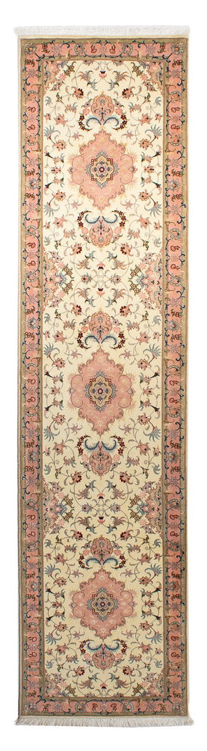 Runner Persisk matta - Tabriz - Royal - 300 x 74 cm - beige