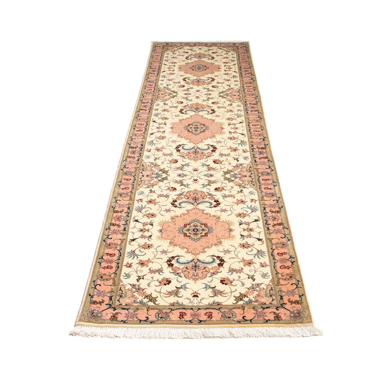 Runner Persisk matta - Tabriz - Royal - 300 x 74 cm - beige
