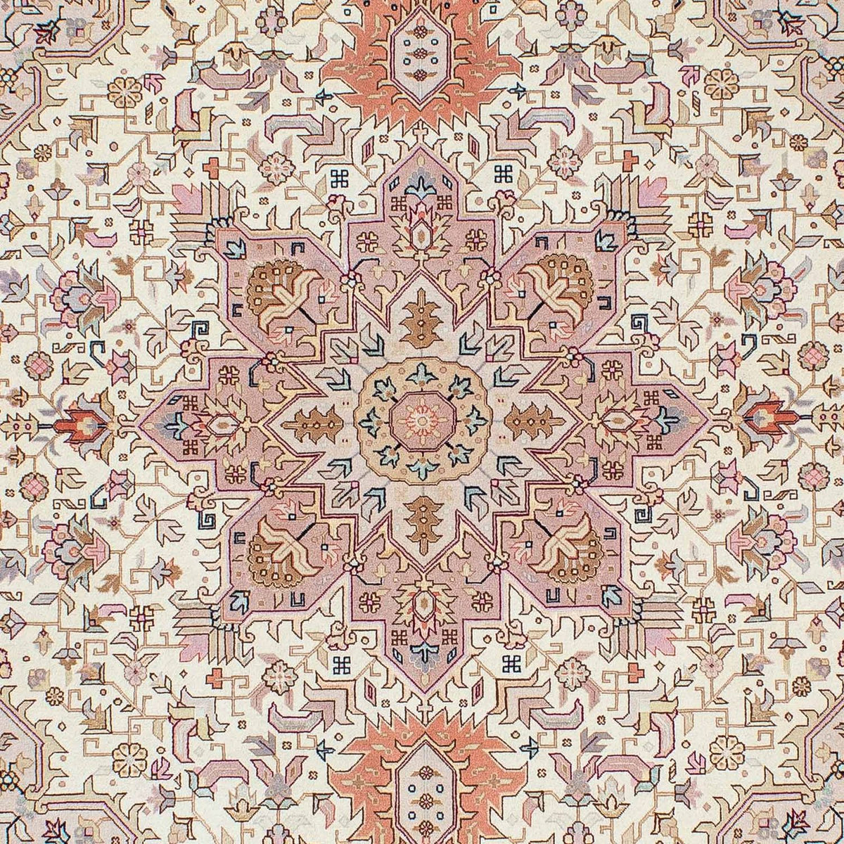 Persisk matta - Tabriz - Royal - 214 x 154 cm - beige