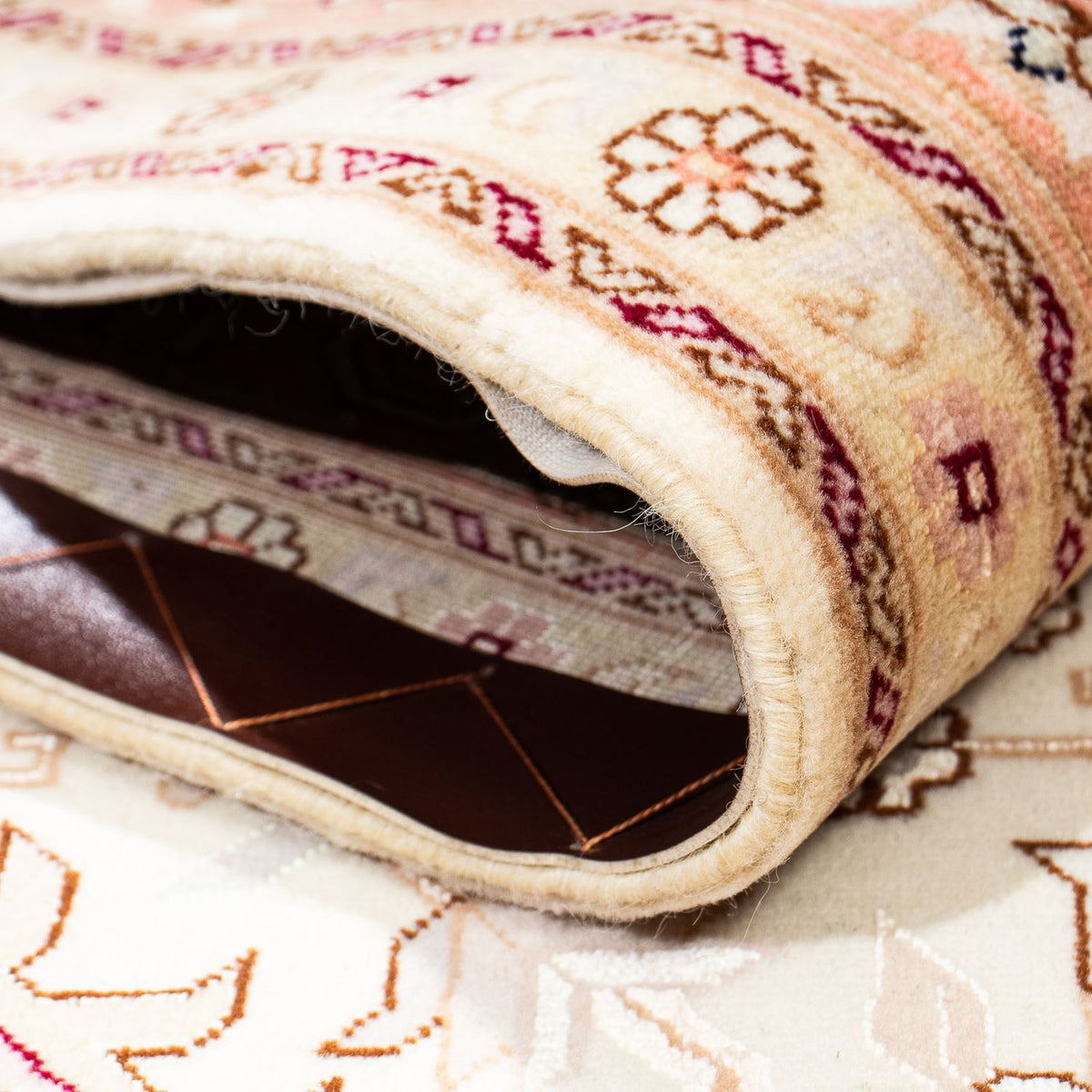 Persisk matta - Tabriz - Royal - 214 x 154 cm - beige