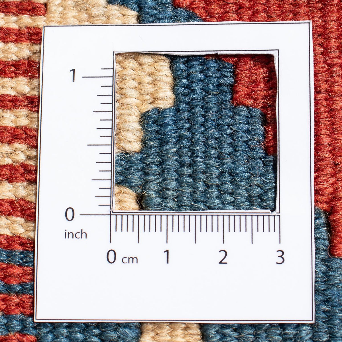 Kelim Carpet - orientalisk matta - 209 x 154 cm - mörkröd