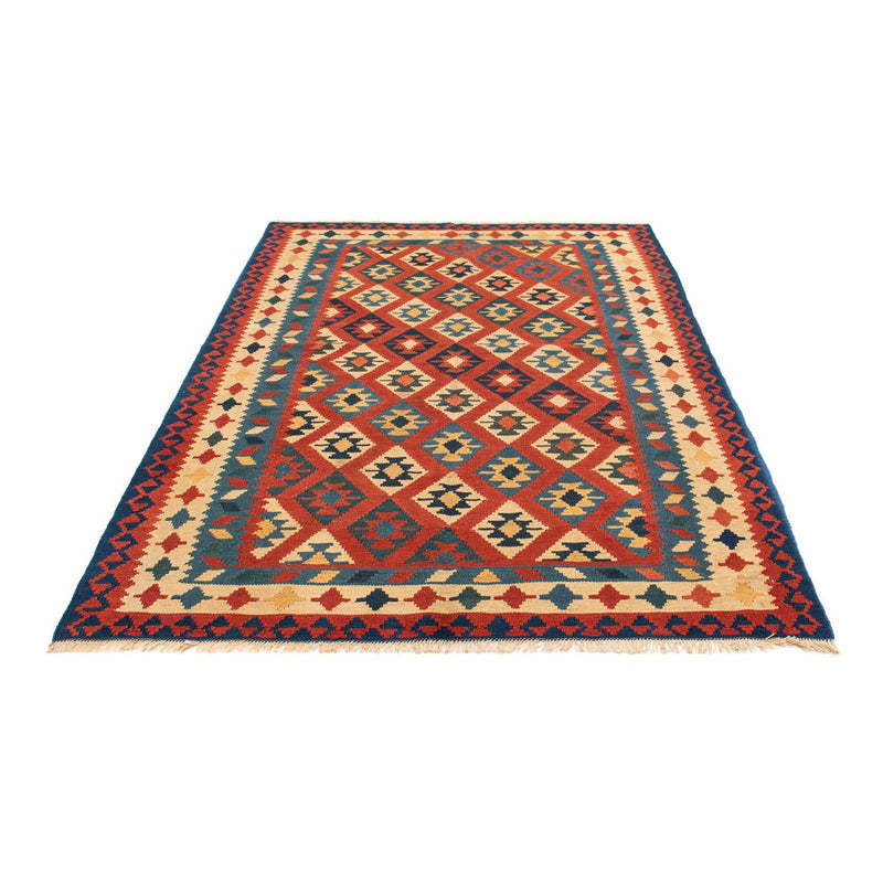Kelim Carpet - orientalisk matta - 221 x 152 cm - flerfärgad