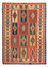 Kelim Carpet - orientalisk matta - 215 x 163 cm - flerfärgad