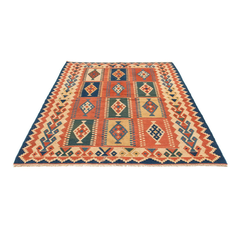 Kelim Carpet - orientalisk matta - 215 x 163 cm - flerfärgad