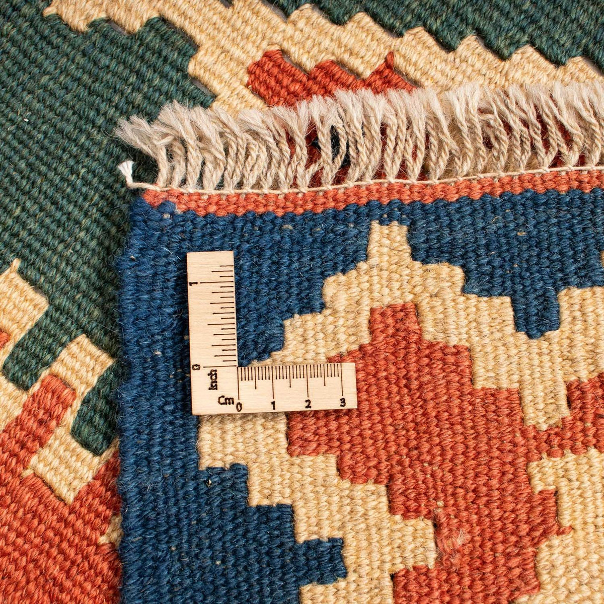 Kelim Carpet - orientalisk matta - 215 x 163 cm - flerfärgad