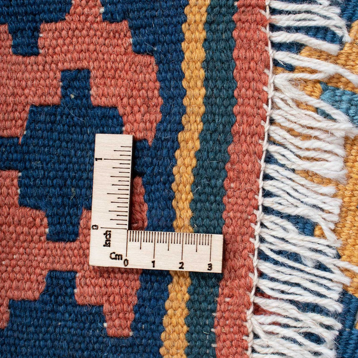 Kelim Carpet - orientalisk matta - 200 x 155 cm - flerfärgad