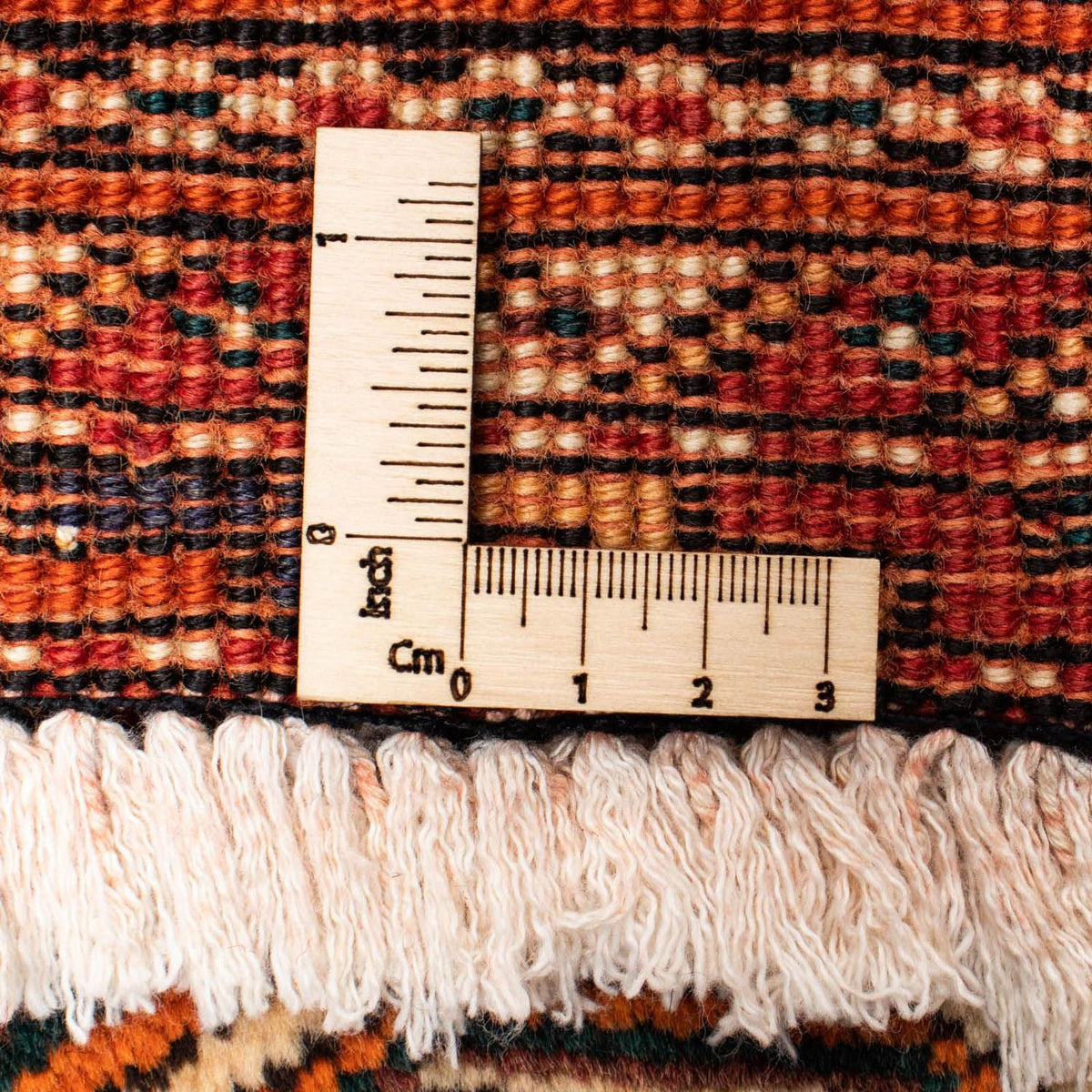 Runner Persisk matta - Nomadic - 361 x 108 cm - mörkröd