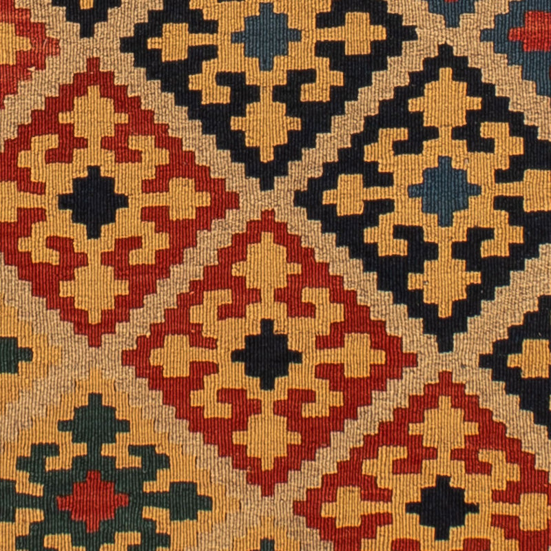 Kelim Carpet - orientalisk matta - 203 x 158 cm - flerfärgad