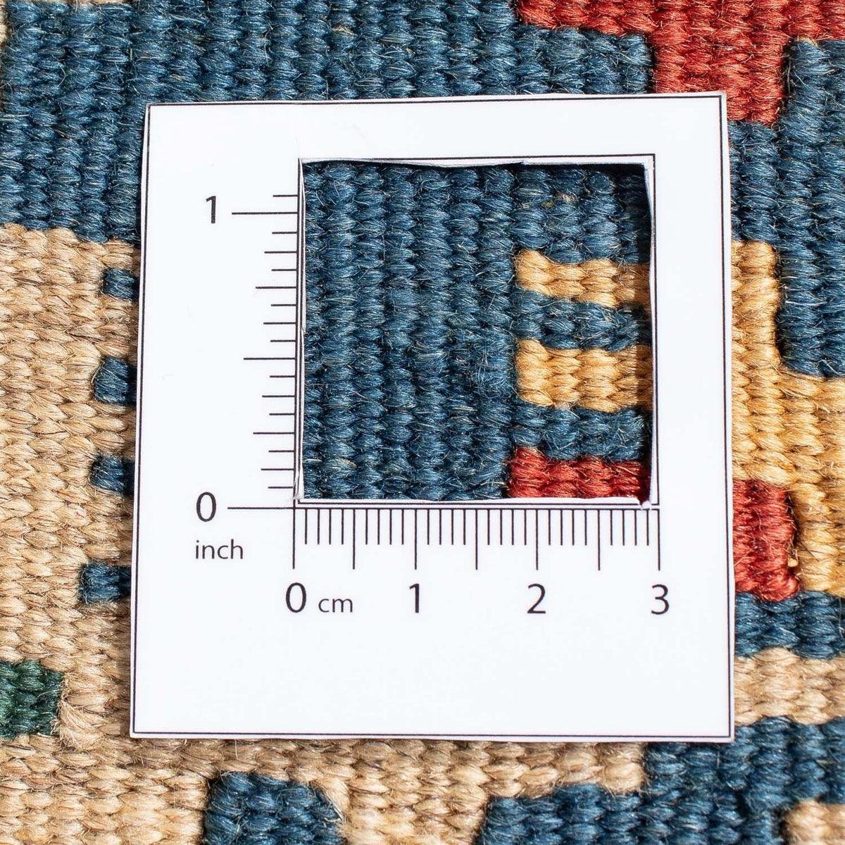 Kelim Carpet - orientalisk matta - 203 x 158 cm - flerfärgad