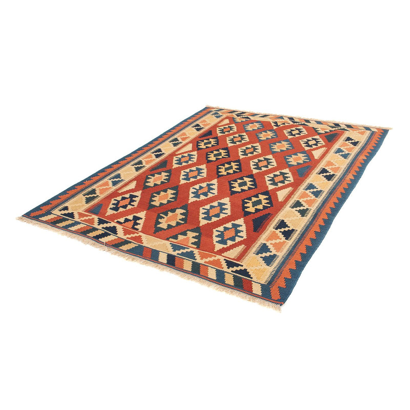 Kelim Carpet - orientalisk matta - 200 x 153 cm - rost