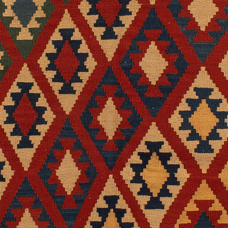 Kelim Carpet - orientalisk matta - 200 x 152 cm - flerfärgad