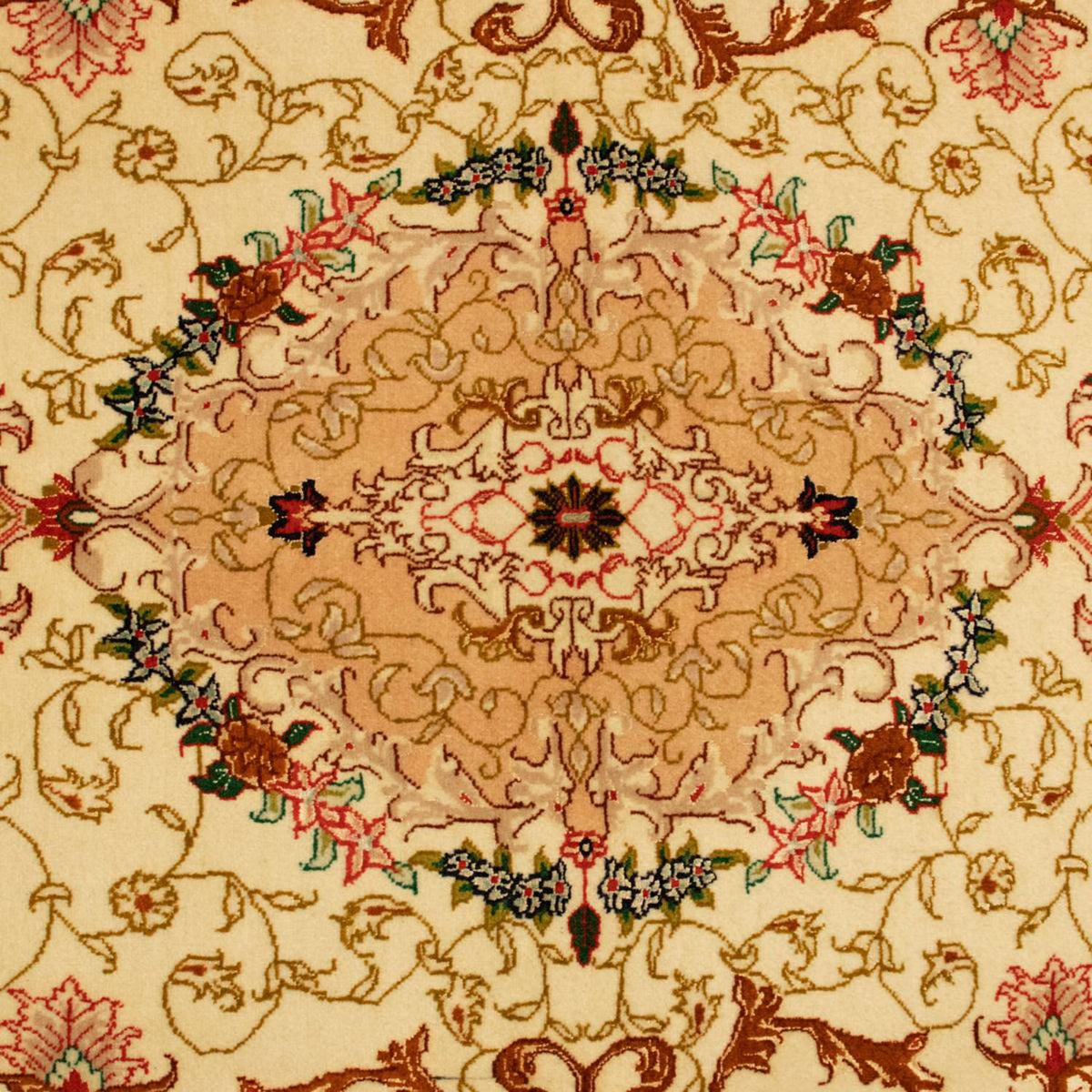 Persisk matta - Tabriz - Royal - 148 x 101 cm - beige