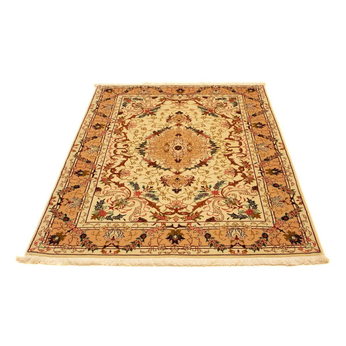 Persisk matta - Tabriz - Royal - 148 x 101 cm - beige