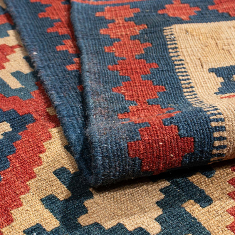 Kelim Carpet - orientalisk matta - 215 x 150 cm - flerfärgad