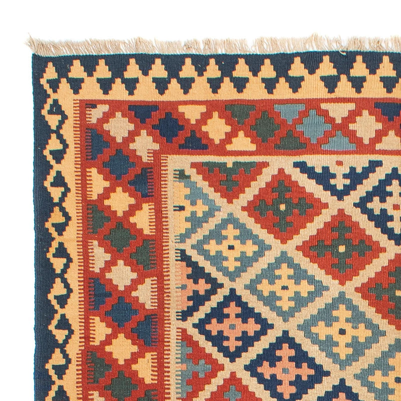 Kelim Carpet - orientalisk matta - 221 x 164 cm - flerfärgad