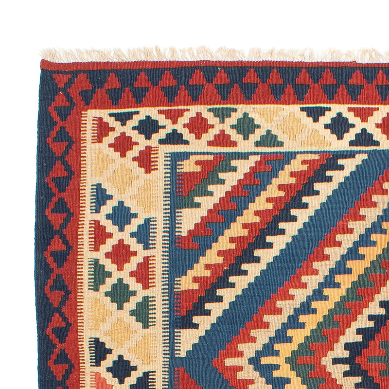 Kelim Carpet - orientalisk matta - 217 x 153 cm - flerfärgad