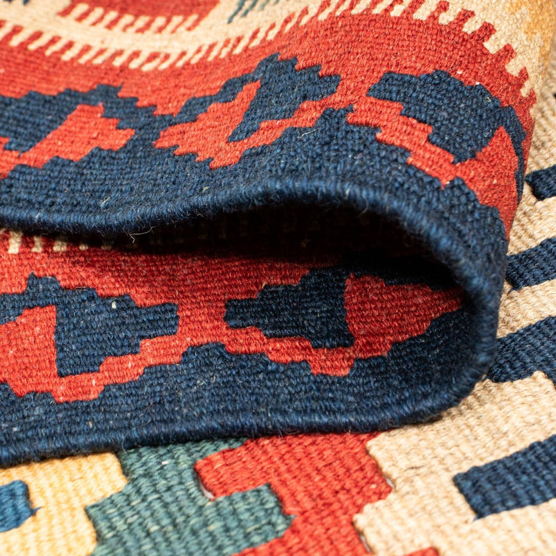 Kelim Carpet - orientalisk matta - 217 x 153 cm - flerfärgad