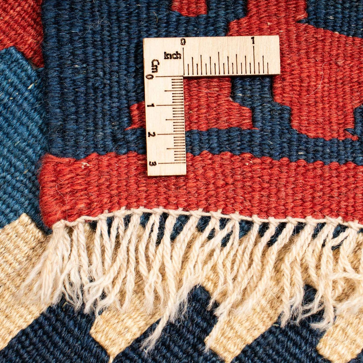 Kelim Carpet - orientalisk matta - 217 x 153 cm - flerfärgad