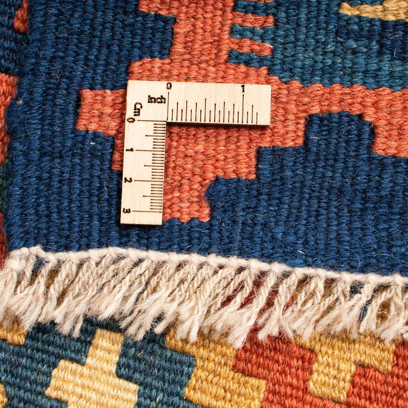 Kelim Carpet - orientalisk matta - 202 x 153 cm - flerfärgad