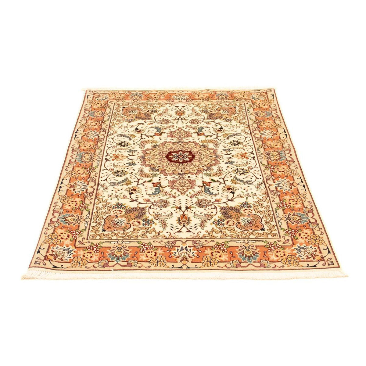 Persisk matta - Tabriz - Royal - 154 x 103 cm - beige