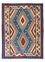 Kelim Carpet - orientalisk matta - 193 x 152 cm - blå