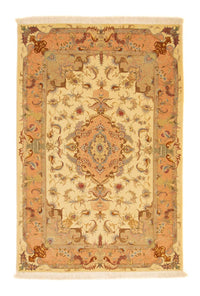 Persisk matta - Tabriz - Royal - 150 x 100 cm - beige