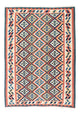 Kelim Carpet - orientalisk matta - 191 x 153 cm - beige
