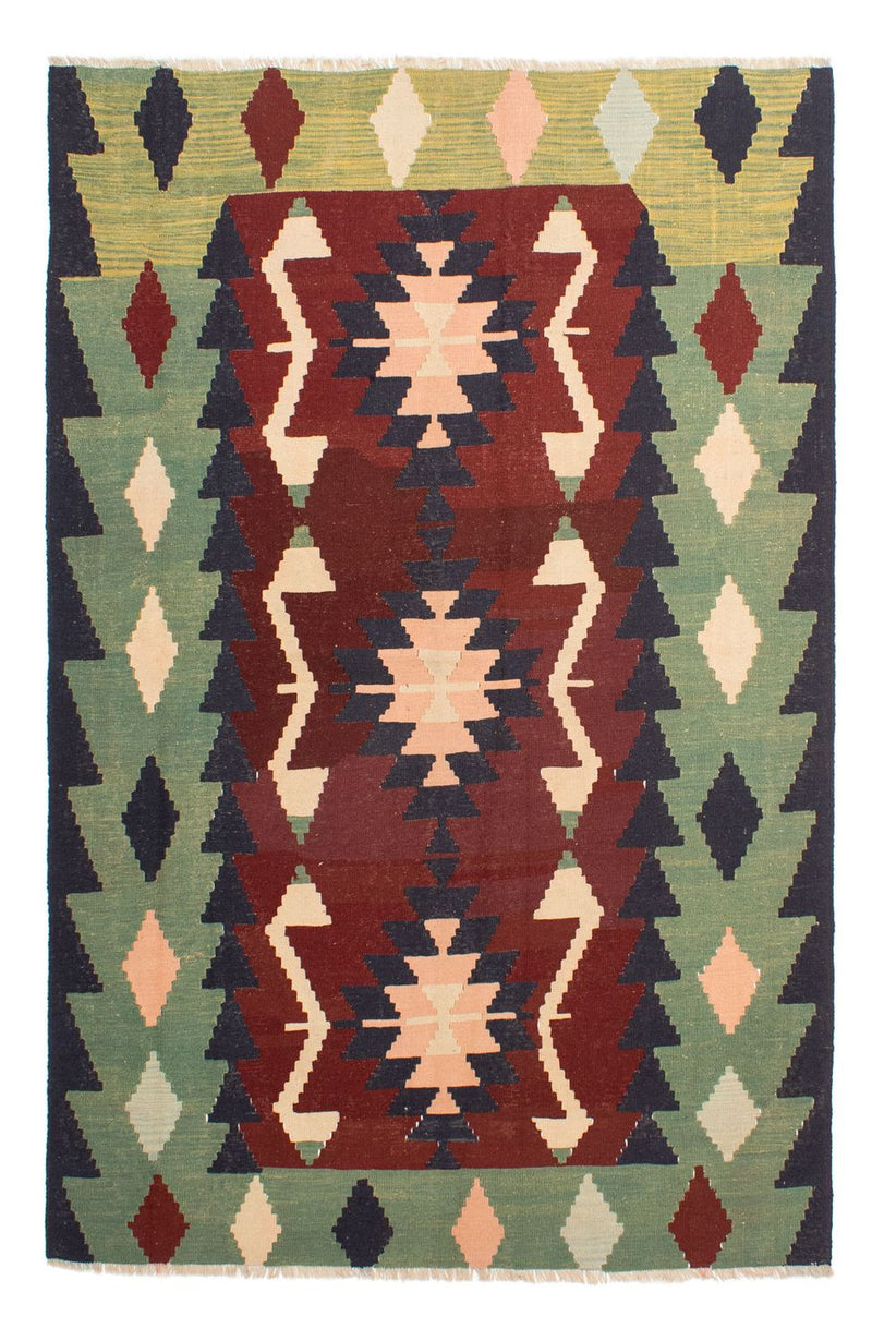 Kelim Carpet - orientalisk matta - 256 x 180 cm - flerfärgad