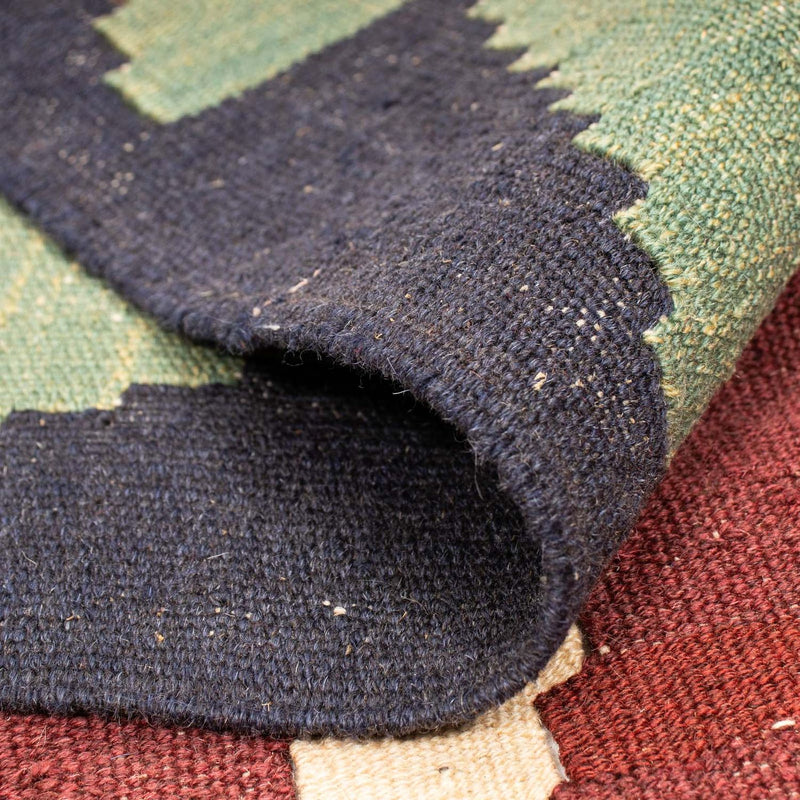 Kelim Carpet - orientalisk matta - 256 x 180 cm - flerfärgad