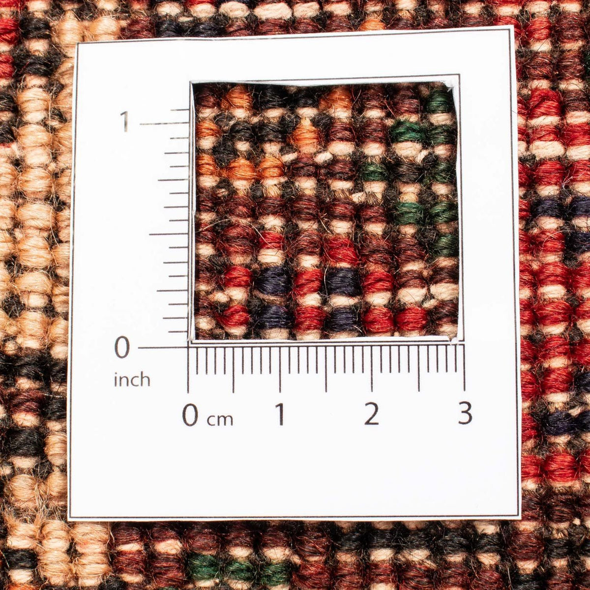 Persisk matta - Nomadic - 305 x 208 cm - mörkröd