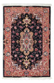 Persisk matta - Tabriz - Royal - 91 x 61 cm - mörkblå