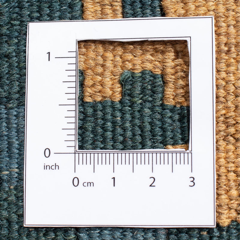 Kelim Carpet - orientalisk matta - 213 x 165 cm - mörkröd