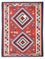 Kelim Carpet - orientalisk matta - 213 x 160 cm - röd