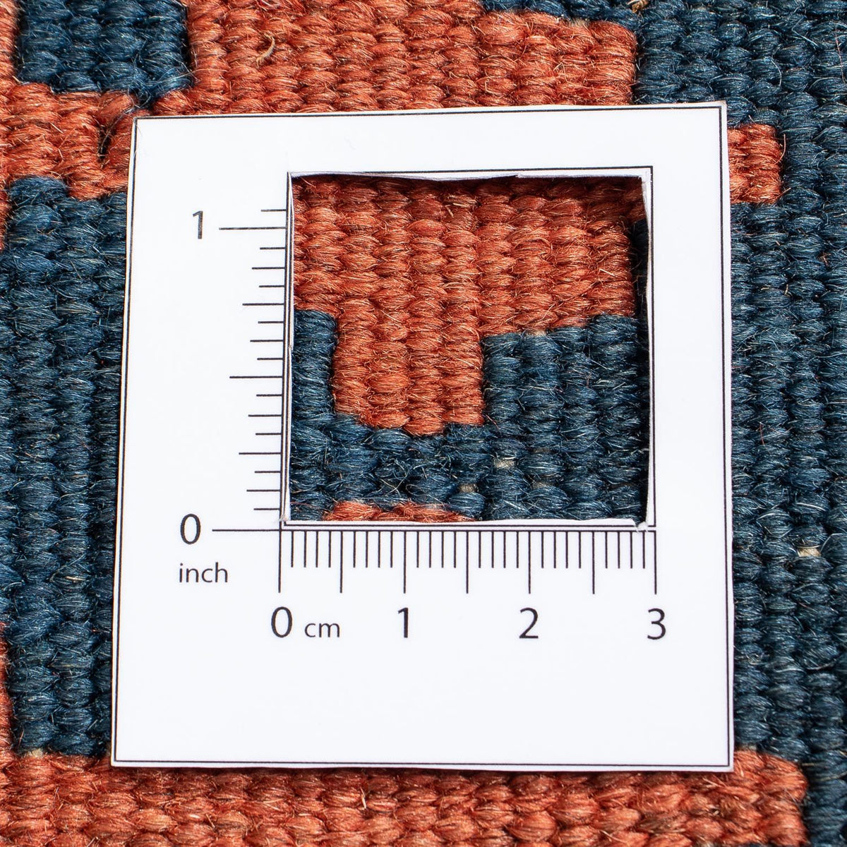 Kelim Carpet - orientalisk matta - 198 x 138 cm - mörkröd