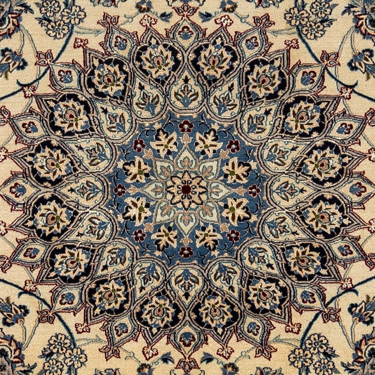 Persisk matta - Nain - Royal - 353 x 252 cm - mörk beige