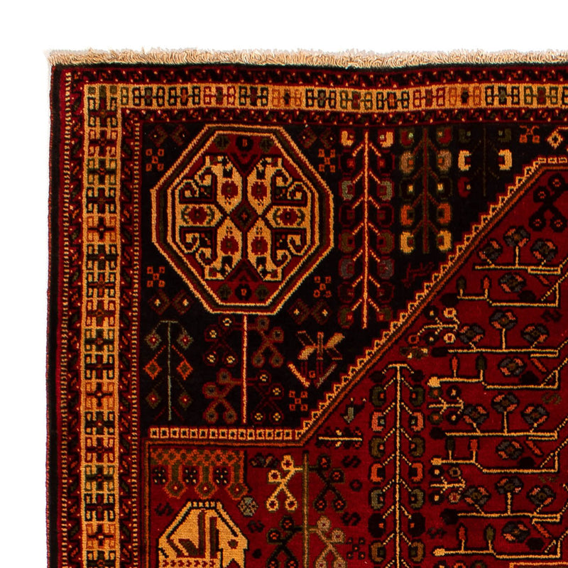 Persisk matta - Nomadic - 290 x 201 cm - mörkröd