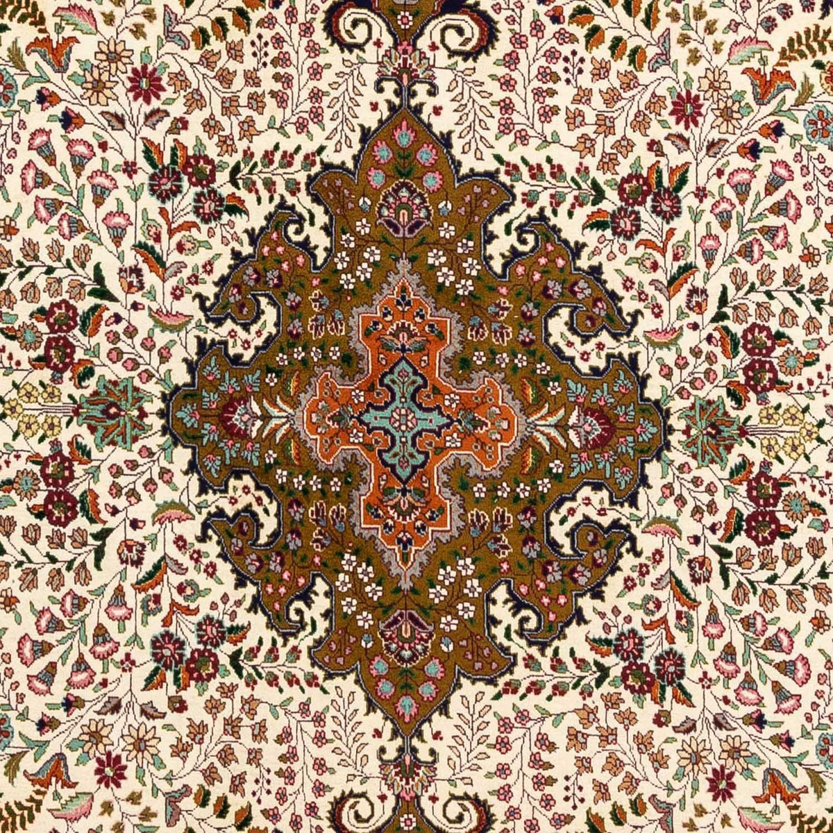 Persisk matta - Tabriz - Royal - 295 x 205 cm - beige