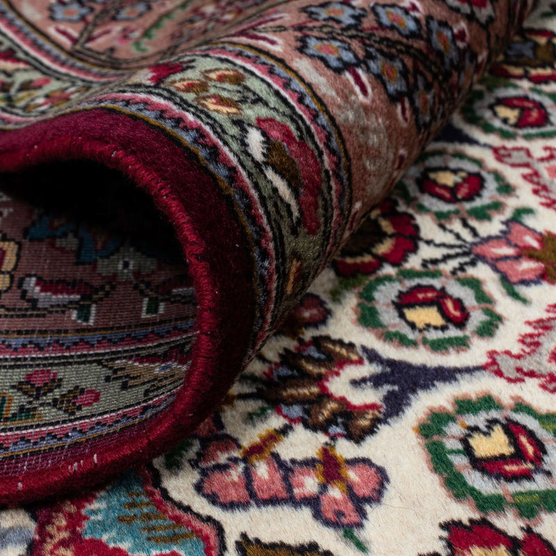 Persisk matta - Tabriz - Royal - 285 x 202 cm - mörkröd