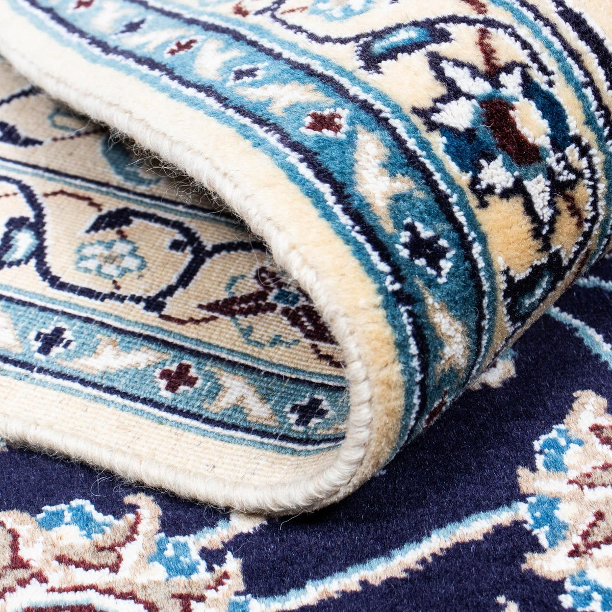 Persisk matta - Nain - Royal - 286 x 198 cm - svart